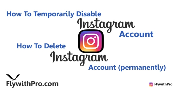 How to temporary disable Your Instagram account