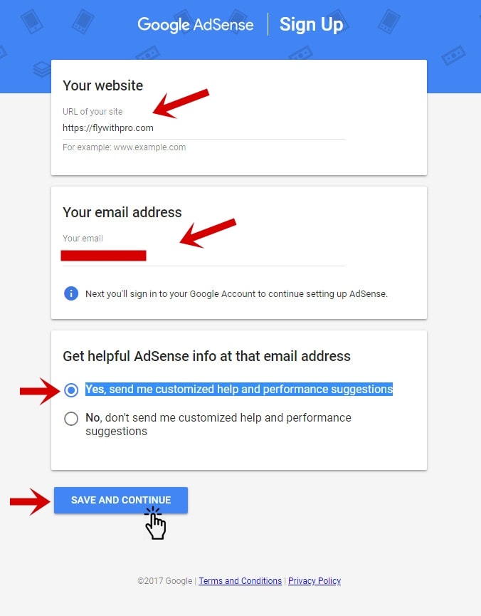 Google AdSense Account Approval